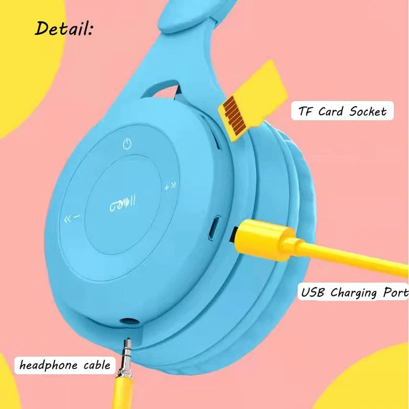 Wireless Bluetooth Headphones (Foldable, Hi-Fi)