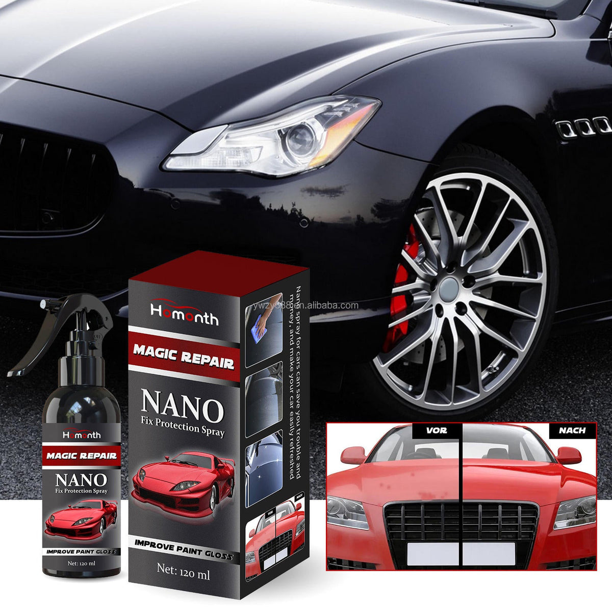 Magic Car Polish Spray - bottle