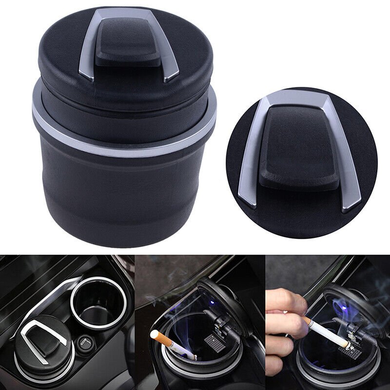 Portable Car Cup Holder - in use