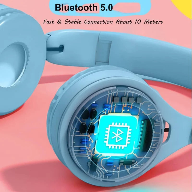 Wireless Bluetooth Headphones (Foldable, Hi-Fi)