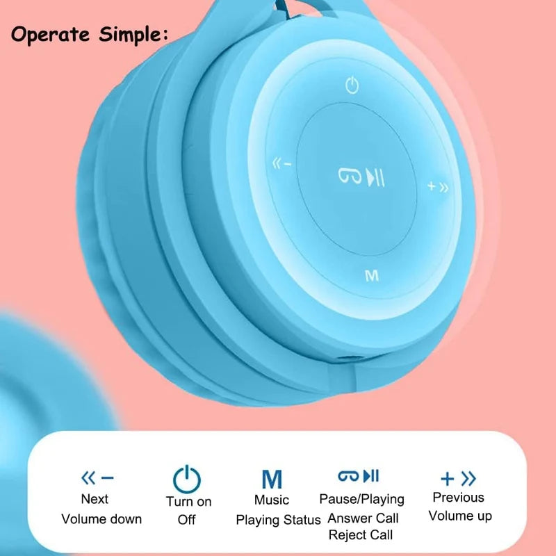 Wireless Bluetooth Headphones (Foldable, Hi-Fi)